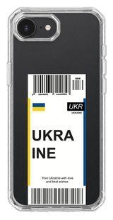 Чохол Oriental case iPhone 16e / 17e прозорий пластиковий EVO Ticket Ukraine (14.1) pr_0075049_16e17e купити в інтернет-магазині Oriental Case в Києві від українського бренду Orientalcase ✅