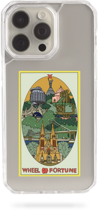 Oriental case iPhone 16 Pro Max transparent plastic EVO case Taro Collection Wheel Of Fortune (21.6) pr_0071571  in the online store Oriental Case in Kyiv from the Ukrainian brand Orientalcase ✅