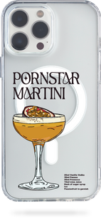 Чохол Oriental case iPhone 13 pro прозорий MagSafe COCKTAILS MARTINI (10.22) pr_0076223  купити в інтернет-магазині Oriental Case в Києві від українського бренду Orientalcase ✅