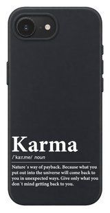 Чохол Oriental case iPhone 16e / 17e чорний силіконовий Karma White (12.4) pr_0075827_16e17e купити в інтернет-магазині Oriental Case в Києві від українського бренду Orientalcase ✅