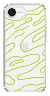 Чохол Oriental case iPhone 16e / 17e прозорий пластиковий ROCK Pinto Green (6.22) pr_0075527_16e17e купити в інтернет-магазині Oriental Case в Києві від українського бренду Orientalcase ✅