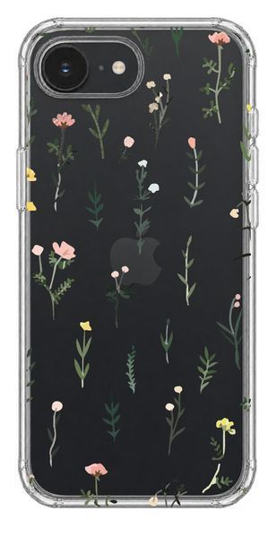 Чохол Oriental case iPhone 16e / 17e прозорий силіконовий протиударний Flowers Small (1.1) pr_0074588_16e17e купити в інтернет-магазині Oriental Case в Києві від українського бренду Orientalcase ✅