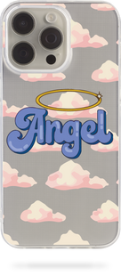 Чохол Oriental case iPhone 14 plus прозорий силіконовий Angel (13.6) pr_0048537  купити в інтернет-магазині Oriental Case в Києві від українського бренду Orientalcase ✅