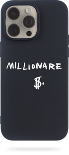 Oriental case iPhone 13 mini black silicone case Millionare White (12.9.2) pr_0062115  in the online store Oriental Case in Kyiv from the Ukrainian brand Orientalcase ✅