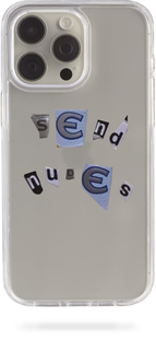 Oriental case iPhone 14 plus transparent plastic ROCK case Send Nudes (10.17) pr_0049687  in the online store Oriental Case in Kyiv from the Ukrainian brand Orientalcase ✅
