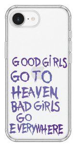 Чохол Oriental case iPhone 16e / 17e прозорий силіконовий протиударний Good Girls Purple (11.41) pr_0074528_16e17e купити в інтернет-магазині Oriental Case в Києві від українського бренду Orientalcase ✅