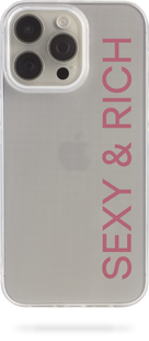 Чохол Oriental case iPhone 12 mini прозорий силіконовий SEXY And RICH Pink (10.21) pr_0057008  купити в інтернет-магазині Oriental Case в Києві від українського бренду Orientalcase ✅