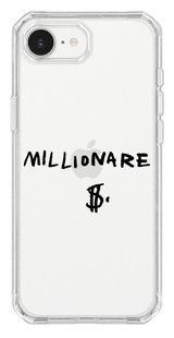 Чохол Oriental case iPhone 16e / 17e прозорий пластиковий EVO Millionare Black (12.9) pr_0074779_16e17e купити в інтернет-магазині Oriental Case в Києві від українського бренду Orientalcase ✅