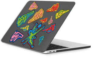 Чохол Oriental case чорний матовий Macbook Air 13.3 2018-2020 M1 Feldmann mac NEW (21.18) pr_0064188  купити в інтернет-магазині Oriental Case в Києві від українського бренду Orientalcase ✅