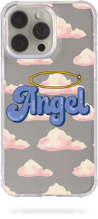 Oriental case iPhone 13 mini transparent silicone shockproof case Angel (13.6) pr_0061440  in the online store Oriental Case in Kyiv from the Ukrainian brand Orientalcase ✅