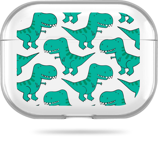 Чохол Oriental case прозорий силіконовий для AirPods Pro 2 Animals Dinos Big (8.2) pr_0065958  купити в інтернет-магазині Oriental Case в Києві від українського бренду Orientalcase ✅