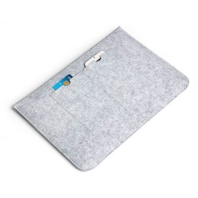 Чохол з войлоку на Apple MacBook 13-14 дюймів сірий pr_0067301  купити в інтернет-магазині Oriental Case в Києві від українського бренду Orientalcase ✅