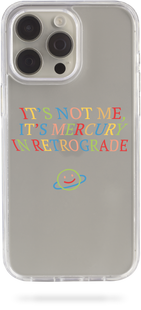 Oriental case iPhone 13 mini transparent plastic ROCK case Mercury Retrograde COLOR (10.20) pr_0061901  in the online store Oriental Case in Kyiv from the Ukrainian brand Orientalcase ✅