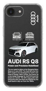 Чохол Oriental case iPhone 16e / 17e прозорий пластиковий ROCK AUDI_RSQ8Wh pr_0077474_16e17e купити в інтернет-магазині Oriental Case в Києві від українського бренду Orientalcase ✅