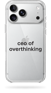 Чохол Oriental case iPhone 18 pro max прозорий пластиковий ROCK CEO Black (11.62) pr_0071 купити в інтернет-магазині Oriental Case в Києві від українського бренду Orientalcase ✅