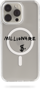 Oriental case iPhone 16 Pro Max transparent MagSafe case Millionare Black (12.9) pr_0071633  in the online store Oriental Case in Kyiv from the Ukrainian brand Orientalcase ✅