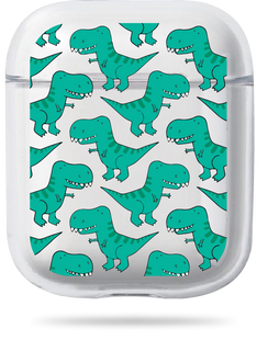 Oriental case transparent silicone case for AirPods 1/2 Animals Dinos Big (8.2) pr_0065661  in the online store Oriental Case in Kyiv from the Ukrainian brand Orientalcase ✅