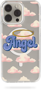 Oriental case iPhone 14 pro transparent MagSafe case Angel (13.6) pr_0063142  in the online store Oriental Case in Kyiv from the Ukrainian brand Orientalcase ✅