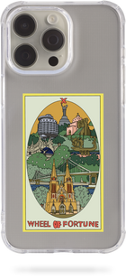 Чохол Oriental case iPhone 16 Pro прозорий силіконовий протиударний Taro Collection Wheel Of Fortune (21.6) pr_0072999  купити в інтернет-магазині Oriental Case в Києві від українського бренду Orientalcase ✅