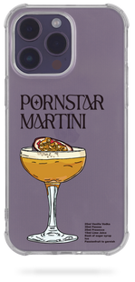 Чохол Oriental case iPhone 14 pro max прозорий силіконовий протиударний COCKTAILS MARTINI (10.22) pr_0076031  купити в інтернет-магазині Oriental Case в Києві від українського бренду Orientalcase ✅