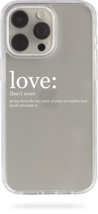 Чохол Oriental case iPhone 16 Pro прозорий пластиковий ROCK Love Oriental White (12.6) pr_0073858  купити в інтернет-магазині Oriental Case в Києві від українського бренду Orientalcase ✅