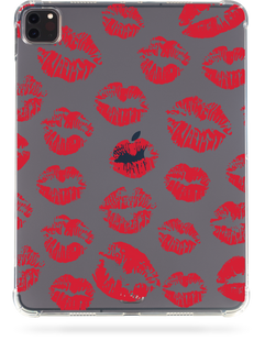 Oriental case iPad Pro 13 (2024) transparent case (with Pencil holder) Love pr_0066911  in the online store Oriental Case in Kyiv from the Ukrainian brand Orientalcase ✅