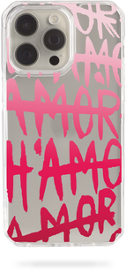 Oriental case iPhone 12 Pro Max transparent plastic EVO case Amor Pink (11.34) pr_0058815  in the online store Oriental Case in Kyiv from the Ukrainian brand Orientalcase ✅