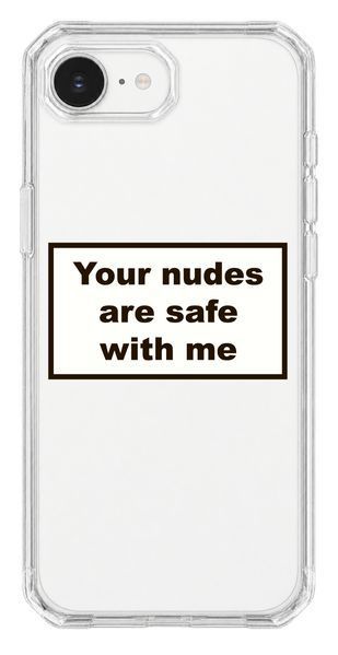 Oriental case iPhone 16e / 17e transparent plastic EVO case Your Nudes (10.1) pr_0074936_16e17e in the online store Oriental Case in Kyiv from the Ukrainian brand Orientalcase ✅