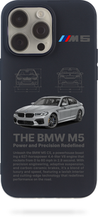 Чохол Oriental case iPhone 11 pro max чорний силіконовий BMW M5 (33.3) pr_0067867  купити в інтернет-магазині Oriental Case в Києві від українського бренду Orientalcase ✅