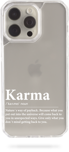 Чохол Oriental case iPhone 15 прозорий пластиковий EVO Karma White (12.4) pr_0045710  купити в інтернет-магазині Oriental Case в Києві від українського бренду Orientalcase ✅