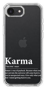 Чохол Oriental case iPhone 16e / 17e прозорий пластиковий EVO Karma White (12.4) pr_0074988_16e17e купити в інтернет-магазині Oriental Case в Києві від українського бренду Orientalcase ✅