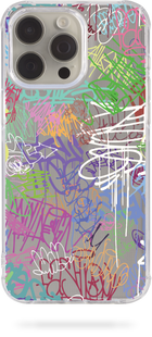 Чохол Oriental case iPhone 12 Pro Max прозорий силіконовий протиударний Graffiti Color (3.3) pr_0058368  купити в інтернет-магазині Oriental Case в Києві від українського бренду Orientalcase ✅