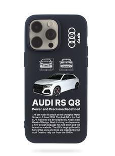 Чохол Oriental case iPhone 13 чорний силіконовий AUDI_RSQ8Wh pr_0077930  купити в інтернет-магазині Oriental Case в Києві від українського бренду Orientalcase ✅