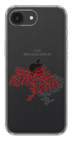 Oriental case iPhone 16e / 17e transparent silicone case Агенти Kрові Map (25.3) pr_0074440_16e17e in the online store Oriental Case in Kyiv from the Ukrainian brand Orientalcase ✅