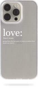 Чохол Oriental case iPhone 14 plus прозорий силіконовий Love Oriental White (12.6) pr_0048550  купити в інтернет-магазині Oriental Case в Києві від українського бренду Orientalcase ✅