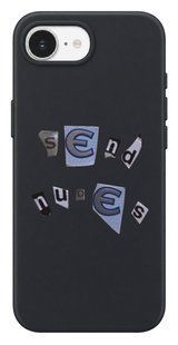 Чохол Oriental case iPhone 16e / 17e чорний силіконовий Send Nudes (10.17) pr_0075791_16e17e купити в інтернет-магазині Oriental Case в Києві від українського бренду Orientalcase ✅