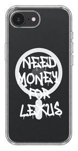 Oriental case iPhone 16e / 17e transparent MagSafe case Need Money For LEXUS White (31.5.2) pr_0075091_16e17e in the online store Oriental Case in Kyiv from the Ukrainian brand Orientalcase ✅