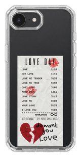 Чохол Oriental case iPhone 16e / 17e прозорий пластиковий EVO Love Day (17.5) pr_0074843_16e17e купити в інтернет-магазині Oriental Case в Києві від українського бренду Orientalcase ✅
