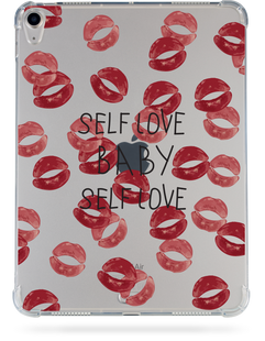 Oriental case iPad 11 (2025) transparent case (with Pencil holder) Self Love pr_0080422  in the online store Oriental Case in Kyiv from the Ukrainian brand Orientalcase ✅