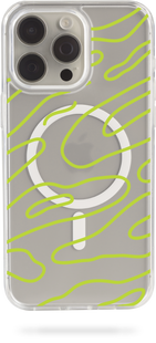 Oriental case iPhone 16 Pro transparent MagSafe case Pinto Green (6.22) pr_0073513  in the online store Oriental Case in Kyiv from the Ukrainian brand Orientalcase ✅