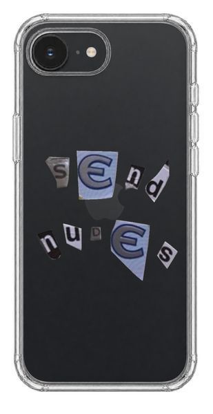Чохол Oriental case iPhone 16e / 17e прозорий силіконовий протиударний Send Nudes (10.17) pr_0074645_16e17e купити в інтернет-магазині Oriental Case в Києві від українського бренду Orientalcase ✅