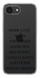 Oriental case iPhone 16e / 17e transparent silicone case MORE LOVE Black (12.10) pr_0074222_16e17e фото 2 in the online store Oriental Case in Kyiv from the Ukrainian brand Orientalcase ✅