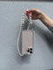 Чохол Oriental case iPhone 12 pro max прозорий з ремінцем Clear Crossbody with Pearls Strap pr_0080861  фото 4 купити в інтернет-магазині Oriental Case в Києві від українського бренду Orientalcase ✅