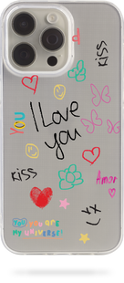 Oriental case iPhone 11 transparent silicone case Love You Are Loved (17.10) pr_0068079  in the online store Oriental Case in Kyiv from the Ukrainian brand Orientalcase ✅