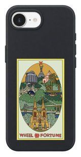 Чохол Oriental case iPhone 16e / 17e чорний силіконовий Taro Collection Wheel Of Fortune (21.6) pr_0075843_16e17e купити в інтернет-магазині Oriental Case в Києві від українського бренду Orientalcase ✅