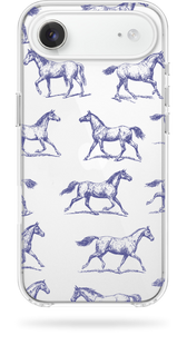 Чохол Oriental case iPhone 17 air прозорий силіконовий Horses Pattern (8.16) pr_2100137 купити в інтернет-магазині Oriental Case в Києві від українського бренду Orientalcase ✅