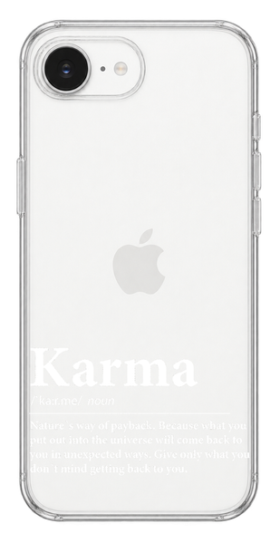 Oriental case iPhone 16e / 17e transparent silicone case Karma White (12.4) pr_0074386_16e17e in the online store Oriental Case in Kyiv from the Ukrainian brand Orientalcase ✅