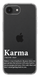 Oriental case iPhone 16e / 17e transparent silicone case Karma White (12.4) pr_0074386_16e17e фото 1 in the online store Oriental Case in Kyiv from the Ukrainian brand Orientalcase ✅