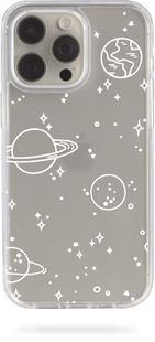 Oriental case iPhone 15 pro transparent plastic ROCK case Galaxy White (6.7) pr_0042822  in the online store Oriental Case in Kyiv from the Ukrainian brand Orientalcase ✅
