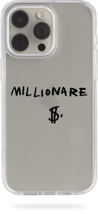 Чохол Oriental case iPhone 16 Pro Max прозорий пластиковий ROCK Millionare Black (12.9) pr_0072166  купити в інтернет-магазині Oriental Case в Києві від українського бренду Orientalcase ✅